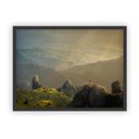 Ver imagem 1 de Quadro Decorativo Paisagens Variadas Moldura Preta Mod 13