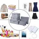 Ver imagem 4 de Kit 6 Organizadores de Mala Premium - Resistente e Prático