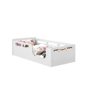 Cama MDF Montessori Juvenil Branco Potente