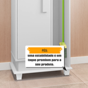 Ver imagem 4 de Armário Multiuso 2 Portas com Chave e 4 Prateleiras com Nicho e Suporte para Vassoura Caribe Branco