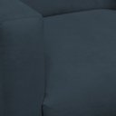 Ver imagem 5 de Kit 2 Poltronas Decorativa Sala e Quarto Nina Suede Herrero:azul Marinho