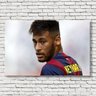 Quadro decorativo Neymar, Barcelona em Tecido - 3