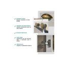 Ver imagem 5 de Cozinha Modulada Carraro Bella 4 Peças (3aéreos+1balcão) C4p171 Nogal/cinza-carraro
