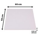 Ver imagem 3 de Tampo Quadrado 60 cm (Largura) P25 Pandin MDP 2,50 cm (Altura) Cor Branco