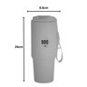 Copo Térmico Aduze Redsip com Alça de Transporte Vermelho 900ml - 5