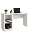 Ver imagem 6 de Mesa de Escritório 108cm para Computador Notebook com Nichos Cava - Branco