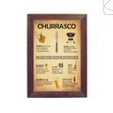 Ver imagem 1 de Quadro Manual do Churrasco Area Gourmet Churrasqueira:tabaco