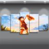 Quadro One Piece Luffy Arte Para Quarto Animes decorativ - 4