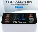 Ver imagem 5 de Estação de Carregamento USB Ultra Rápido Porta QC3.0 40W