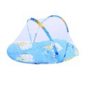 Ver imagem 2 de Berco Mosquiteiro Cama Bebe Colchonete Tenda Portatil Travesseiro Cercadinho Dobravel Colchao Almofa