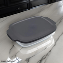 Ver mais imagens de Assadeira de Vidro Refratário Retangular 2 Litros com Tampa