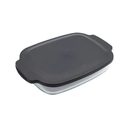 Ver imagem 1 de Assadeira de Vidro Refratário Retangular 2 Litros com Tampa