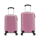 Ver imagem 2 de Kit 2 malas de viagem de bordo PP e P Detroit Swiss Move Rose