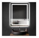 Ver imagem 3 de Espelho Jateado Iluminado com Led Frio e Touch 90x80cm Vertical