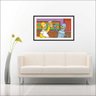 Quadro Homer Futurama Simpsons Desenho Com Moldura - 1