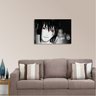 Quadro decorativo Sasuke Uchiha Sharingan em Preto e Branco 60x40 - 2