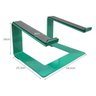 Suporte Para Notebook Laptop Stand Dj Em Aço Macbook Verde - 7