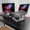 Ver imagem 2 de Suporte para Notebook Laptop Stand Dj em Aço Macbook Prata