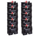 Ver imagem 1 de Kit 10 Bloco Contato Zb2 Be 102 1nf Vermelho Lukma