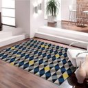 Ver imagem 1 de Tapete Mosaico Triangulos Color Casa Dona Antiderrapante 100 x 140cm