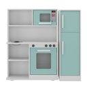 Ver imagem 3 de Cozinha Infantil em Madeira MDF 100cm Altura Idade Mínima 2 Anos:Menta