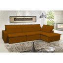 Ver imagem 1 de Sofá Istambul 3.80x2.10m Retrátil e Reclinável com Chaise - Terra