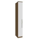 Ver imagem 1 de Guarda Roupa Modulado 01 Porta 32cm com Prateleira Setiba Móveis Rimo - Carvalho/Branco