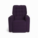 Ver imagem 4 de Poltrona Reclinável Lord do Papai em Veludo Confortável Roxo Púrpura Loja Sheep