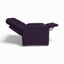 Ver imagem 7 de Poltrona Reclinável Lord do Papai em Veludo Confortável Roxo Púrpura Loja Sheep