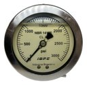 Ver imagem 4 de Manômetro 100mm 3000psi Glicerina Aço Inox
