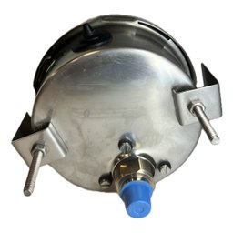 Manômetro 100mm 3000psi Glicerina Aço Inox - 2