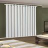Cortina Adomes Blackout Tecido M7014 300x260 Branco - 1