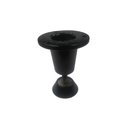 Ver imagem 2 de Pé Regulável para Móveis 100mm (300kg) Alumínio Preto Metali 01 Unidade