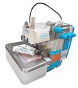 Ver imagem 2 de Máquina Costura Industrial Overlock Ponto Cadeia com Embutidor de Correntinha LU747DS-Bk-Tz-Su 220V