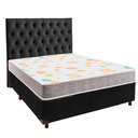 Ver imagem 1 de Kit Cabeceira + Cama Box + Colchão Casal D20 D20 Inducol