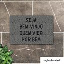 Ver imagem 4 de Tapete Capacho SEJA BEM VINDO VIER P BEM 60x40 Casa Entrada