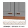 Cozinha Completa Modulada Jéssica Tuboarte 100% MDF Premium com 2 Balcões Independentes 10 Portas e 6 Gavetas - 5