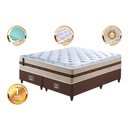 Ver imagem 3 de Cama Box Super King CAMA INBOX (Colchão + ) de Molas Ensacadas Cama In Smart 193x203x60 Bege
