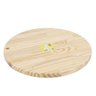 Tampo Redondo de Madeira Pinus (3x60x60) - 1