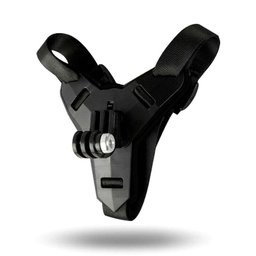 Fivela com Adaptador Capacete Queixeira para Gopro e Similares Cor Preto - 5