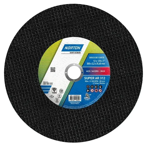 Disco de Corte 12" X 1/8x1"- Ar 312 Norton