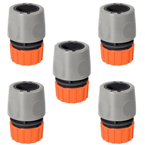 Engate Rápido Para Mangueira De 1/2" Polegada | Tramontina | Kit 05 Un