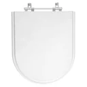 Ver imagem 1 de Assento Sanitário Poliéster Riviera Branco para vaso Celite 6lpf