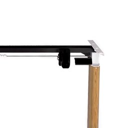 Mesa com Regulagem de Altura Elétrica Lift 97 Cm - Branco Fosco C/ Mel - 5