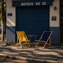 Ver imagem 5 de Kit 2 Espreguiçadeiras sem Braço com Tecido Madeira Maciça Copa Mundo 2026 Brasil