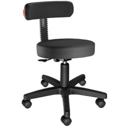 Mocho Estética Slim Preto Cadeira Brasil - 1