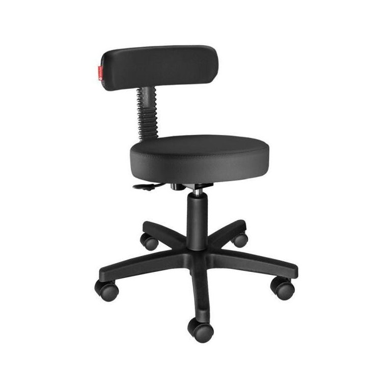 Mocho Estética Slim Preto Cadeira Brasil