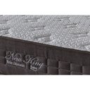 Ver imagem 4 de Cama Box Baú Queen: Colchão Molas Ensacadas Anjos MasterPocket New King + Base CRC Suede Brown(