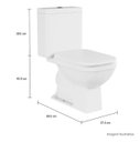 Ver imagem 4 de Kit Completo Bacia com Caixa Acoplada Quadra Branco Deca
