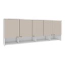 Ver imagem 1 de Modulo Aereo 5 Portas Setiba Rimo Branco/Off White